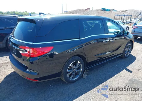 2023 Honda Odyssey Elite z USA, uszkodzony, nr VIN 5FNRL6H97PB017653